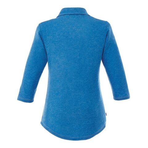 Women's TIPTON Three Qtr Slv Polo Blue | L