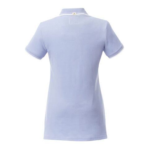 Women&#039;s LIMESTONE Roots73 SS Polo Standard | Light Blue-White | M | No Imprint | not available | not available