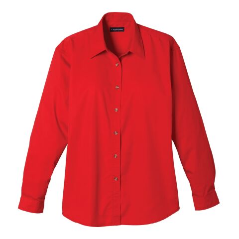 Women's LONG SLEEVE DRESS SHIRT Standard | Red | XL | No Imprint | not available | not available