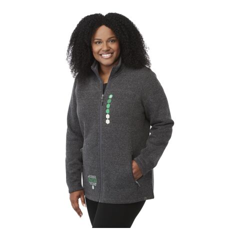 DARNELL Eco Knit Full Zip - Women&#039;s Standard | Heather Dark Charcoal | 2XL | No Imprint | not available | not available