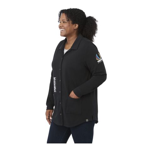 RIGI Eco Knit Button Cardi - Women&#039;s Standard | Black | S | No Imprint | not available | not available