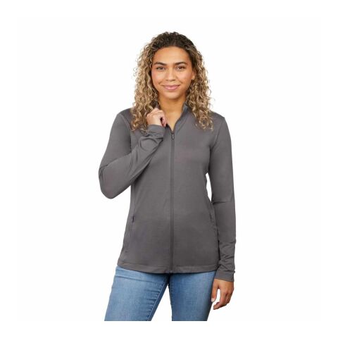 IZU EVERYTHING PERFORMANCE Eco Full Zip - Women&#039;s Charcoal | S | No Imprint | not available | not available