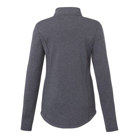 Women&#039;s RIGI Eco Knit Half Zip Standard | Heather Dark Charcoal | L | No Imprint | not available | not available