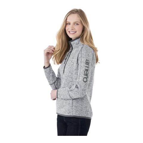 Women&#039;s VORLAGE Half Zip Knit Jacket Standard | Light Heather Grey-Light Heather Grey | 2XL | No Imprint | not available | not available