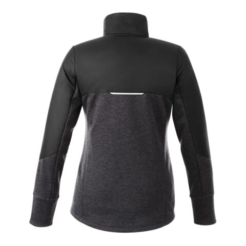 Women's FERNIE Hybrid Insulated Jacket Black-Heather Dark Charcoal | S