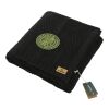 tentree Organic Cotton Cable Blanket Black | No Imprint | not available | not available