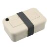 Bamboo Fiber Lunch Box with Utensil Pocket Light Yellow | No Imprint | not available | not available