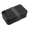 Bamboo Fiber Lunch Box with Utensil Pocket Onyx