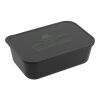 PLA Bento Box with Band and Utensils Black | No Imprint | not available | not available