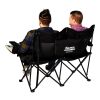 Double Seater Folding Chair Black | No Imprint | not available | not available
