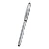 AVENDALE VELVET TOUCH STYLUS GEL PEN Silver with Black | No Imprint | not available | not available