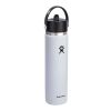 Hydro Flask® Wide Mouth with Flex Straw Cap 24oz Standard | White | No Imprint | not available | not available
