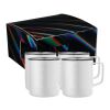 Rover Camp Mug 14oz  4 in 1 Gift Set White | No Imprint