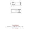 Rotate 2Tone Flash Drive 4GB Standard | Blue | No Imprint | not available | not available