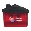 House Shape Clip Transparent Red