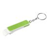 Bottle Opener/Phone Stand Key Chain White/Lime