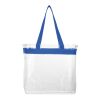 Game Day Clear Stadium Tote Royal Blue | No Imprint | not available | not available
