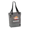 Hayden Zippered Convention Tote Graphite | No Imprint | not available | not available