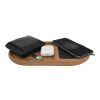 Cork Wireless Charging Pad Desktop Organizer Black | No Imprint | not available | not available
