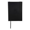 6.75" x 9.5" Pedova™ Large Ultra Soft JournalBook® Black | No Imprint | not available | not available