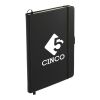 5.5" x 8.5" Cactus Leather Bound JournalBook® Black | No Imprint | not available | not available
