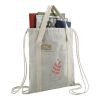 Repose 5oz. Recycled Cotton Drawstring Bag Natural | No Imprint | not available | not available