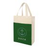 Co-Op Canvas Shopper Tote Bag Green/Natural