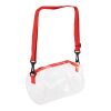 Seymour Clear Barrel Bag Red | No Imprint | not available | not available