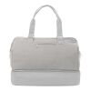 The Weekender Travel Bag With Drop Bottom Gray