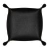 Leatherette Catchall Tray Black | No Imprint | not available | not available