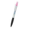 Neptune Pen With Highlighter Silver with Pink | No Imprint | not available | not available