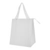 Dimples Non-Woven Cooler Tote Bag White