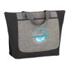 Reclaim Recycled Zippered Tote Graphite | No Imprint | not available | not available
