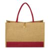 Jute Box Tote Bag Natural with Forest | No Imprint | not available | not available