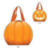 Reflective Halloween Pumpkin Tote Bag Orange | No Imprint | not available | not available