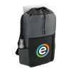 NBN Trailhead Recycled 15L Cinch Pack Standard | Black-Gray | No Imprint | not available | not available