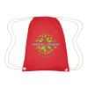 Cooper Cotton Drawstring Bag Standard | Red | No Imprint | not available | not available