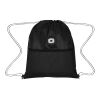 COB Light Up Heathered Drawstring Bag Standard | Black | No Imprint | not available | not available