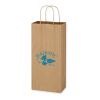 Kraft Paper Brown Wine Bag - 5.25" x 13" Beige | No Imprint | not available | not available