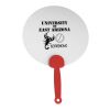 Plastic Hand Fan Red | No Imprint | not available | not available
