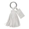Tassel Key Ring White | No Imprint