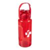 68 OZ. MOTIVATIONAL WATER BOTTLE Transparent Red | No Imprint | not available | not available