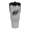 40 Oz. Full Color Naomi Intrepid Stainless Steel Tumbler Gray | No Imprint | not available | not available