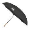 48" Recycled  Manual Inversion Umbrella Black