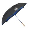 48" Recycled  Manual Inversion Umbrella Royal Blue | No Imprint | not available | not available