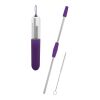 2-Piece Stainless Steel Straw Kit Purple | No Imprint | not available | not available