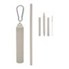 Buildable Wheat Straw Kit In Travel Case Beige