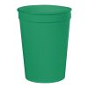 12 Oz. Full Color Big Game Stadium Cup Green | No Imprint | not available | not available