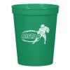 16 Oz. Full Color Big Game Stadium Cup Green | No Imprint | not available | not available