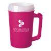 22 Oz. Thermo Insulated Mug Rasberry | No Imprint | not available | not available